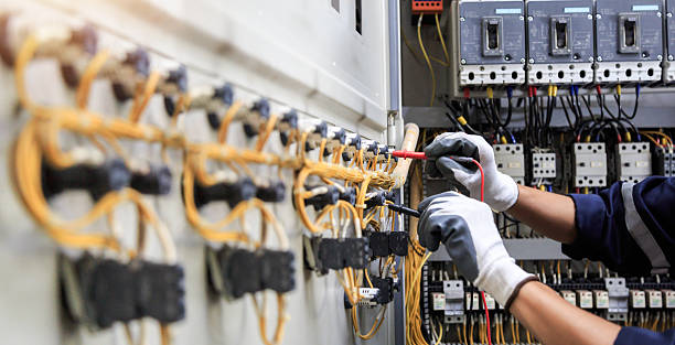 Professional Electrician technician working in Poland, OH